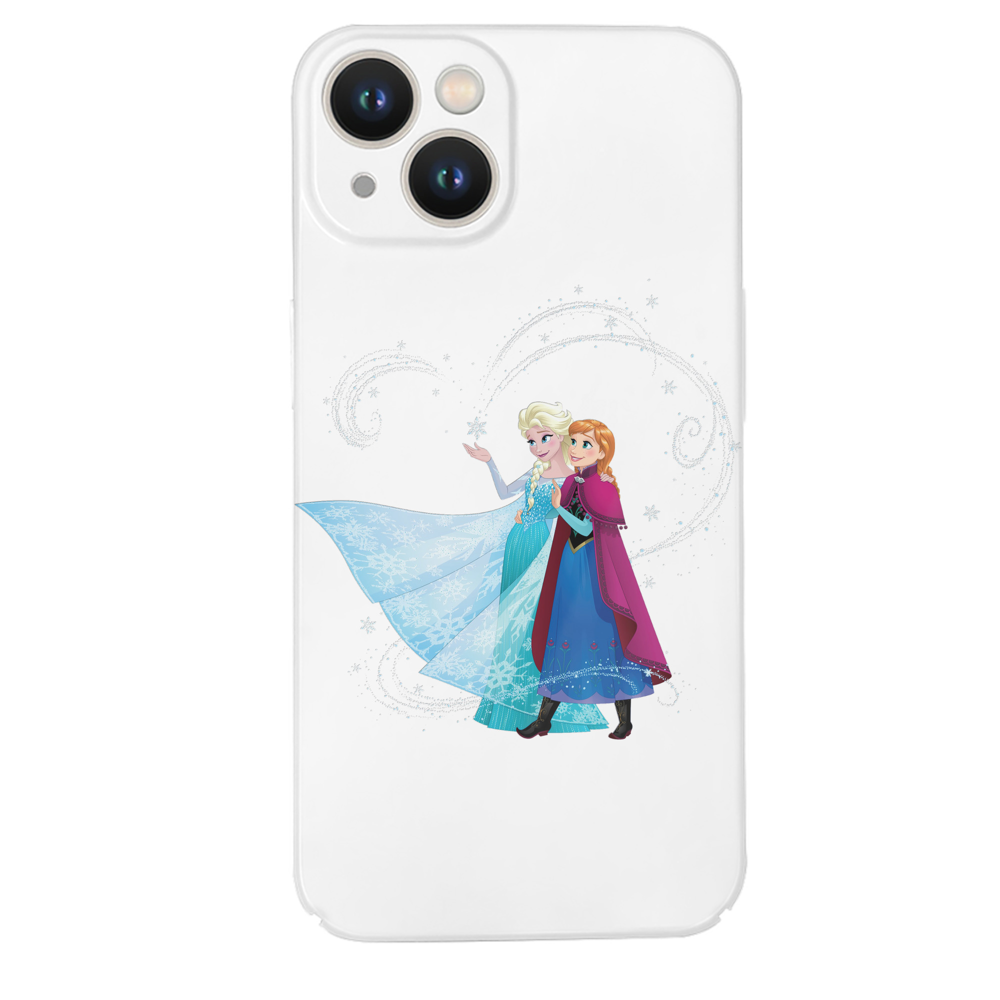 （画像用） アナと雪の女王 アンナ エルサ Frozen Anna Elsa 【iPhone 14シリーズ対応】ハードケース